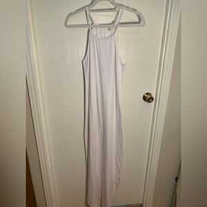 For G and PL EUC white high neck maxi dress Size Small